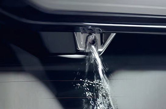 The new feature of the rear camera washer
